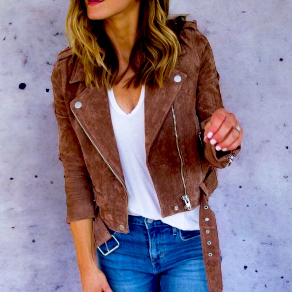Blank NYC Leather Moto Jacket